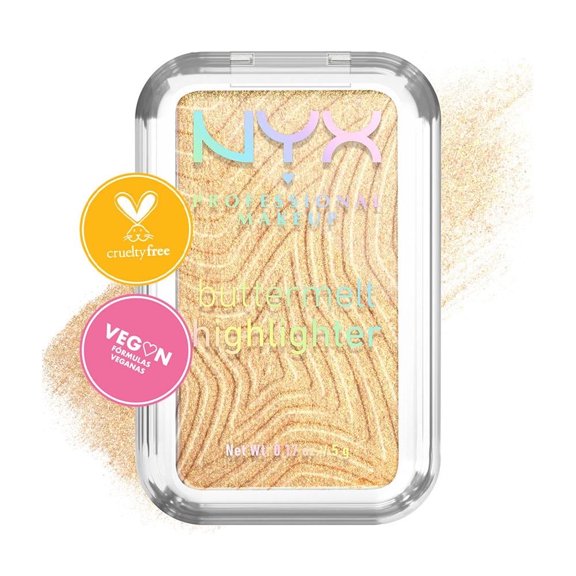 Iluminador Nyx Professional Makeup Buttermelt Highlihter than gold 5 grs