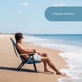 thumbnail image 5 of CleverMade KOVE Outdoor Chair - Ocean/Cognac (1PK), 5 of 9