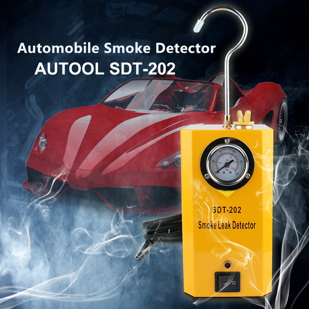 INTSUPERMAI Automotive Smoke Machine Pipe Smog Generator Leak Detector Diagnostic Smoke Leak Detector SDT-202