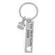 thumbnail image 1 of Llavero de acero inoxidable "Nuestra primera casa 2025", accesorio de inauguración de la casa para nuevos propietarios, bonito llavero para decorar bolsos o carteras, 1 of 8
