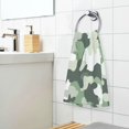 thumbnail image 3 of Yayeee 100% Cotton Hand Towels for Bathroom 16" x 28" Soft Absorbent Kitchen Towel, Army Green Camouflage Pattern, 3 of 7