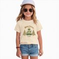 thumbnail image 2 of NOLDARES Kids Christmas Shirt Girls Boys Merry Christmas Tshirt Xmas Tree Short Sleeve Tops Xmas Gifts Christmas Party Outfits(D107-Beige), 2 of 6