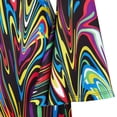 thumbnail image 5 of 70s Disco Fancy Dress Outfits for Women, 60s 70s 80s 90s Hippie Costume Disco Dress, Groovy Disco Dress, Retro Disco Outfit, Halloween Floral Party Dresses Trendy Vacation,BrownM, 5 of 5