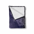 thumbnail image 2 of Purple Mandala Soft Flannel Fleece Throw Blanket, Oriental Lacework Mandala with Abstract Floral Motifs, Cozy Plush for Indoor and Outdoor Use, 50" x 70", Purple Grey Pale Mauve, by Ambesonne, 2 of 6