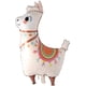 thumbnail image 1 of Globos de aluminio Globos de animales de dibujos animados lindos Decoración Cumpleaños Favores y regalos de boda Globos de oveja de alpaca Bolas de aire de helio (alpacas), 1 of 4