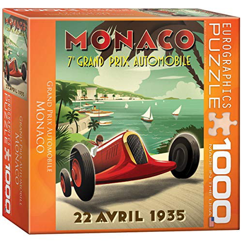 Grand Prix Puzzle de Monaco, 1000 Pièces