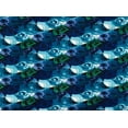 thumbnail image 2 of Zelouf Rayon Spandex Knit Print  , Sewing, DIY, Crafts Fabric by the Yard, 963 Blk/pur, 7 Yard, 2 of 2