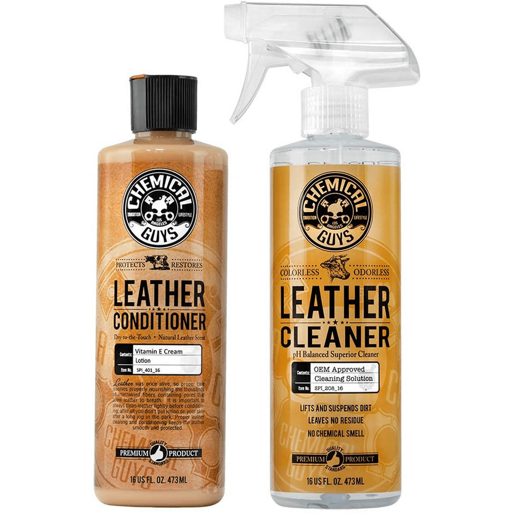 Chemical Guys SPI_109_16 Leather Cleaner and Leather Chemical Guys SPI_109_16 Leather Cleaner and Leather