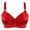 Red, variant on TAGOLD Womens Plus Size Bra,Summer Casual Bras for Womens,Women Fashion Printed Bra Wire Free Underwear One-Piece Bra Everyday Underwear