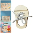 thumbnail image 3 of Montessori Sensory Busy Boards Accessories Cognition Game Busy Board Sensory Toys Lace, 3 of 9