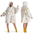 thumbnail image 1 of Manta portátil con capucha Bedsure Corgi Sherpa para adultos y niños, 1 of 6