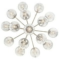 thumbnail image 3 of 52702PN Kichler Lighting Silvarious - 16 Light Chandelier-26 Inches Tall and 38 Inches Wide-Polished Nickel Finish-Clear Crackle Glass Color, 3 of 9