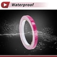 thumbnail image 6 of Unique Bargains Pinstripe Tape 10mmx10m Car Stripes Pinstripe Decals for Car Motorcycle and Boat Racing Stripes DIY Stickers Glossy Rose Red 1 Pcs, 6 of 7