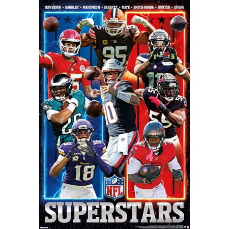 NFL League - Superstars 26 Wall Poster, 22.375" x 34"