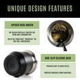 thumbnail image 3 of Taza para yerba mate MADFLOW de acero inoxidable con 2 bombillas, 3 of 7