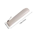 thumbnail image 4 of Under 1$ Pencil Case Slim Zippered Faux Leather Pen Pouch Compact for College Office Teens 7.7x1.4x0.6 in PU Pink by Xuniizn, 4 of 7