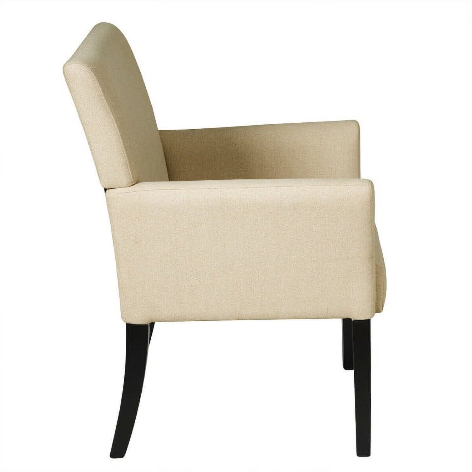 Finihen Executive Guest Chair, Reception Waiting Room Arm Chair, Upholstered Reception Chair with Padded Arms, Backrest, for Meeting Room, Conference Room Chairs, Beige Finihen Executive Guest Chair, Reception Waiting Room Arm Chair, Upholstered Reception Chair with Padded Arms, Backrest, for Meeting Room, Conference Room Chairs, Beige