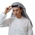 thumbnail image 5 of Lroveb Turbans for Men Arabia Hijab Dubai Uae Travel Head Wrap Turban Head Scarf, 5 of 6