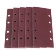 thumbnail image 2 of 25 Pcs Sanding Pads,Sanding Paper Hook and Loop Sand Sheet 93x185mm Punched 8 Holes Grits 40/60/80/1, 2 of 5