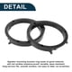 thumbnail image 4 of Anillo Espaciador de Altavoz Unique Bargains Adaptador de Altavoz Tweeter para Honda Accord 08-12 2 Juegos, 4 of 7