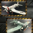 thumbnail image 4 of FNNMNNR 1PC 1/48 Scale assemble fighter model toys flanker combat aircraft diecast war-II, 4 of 6