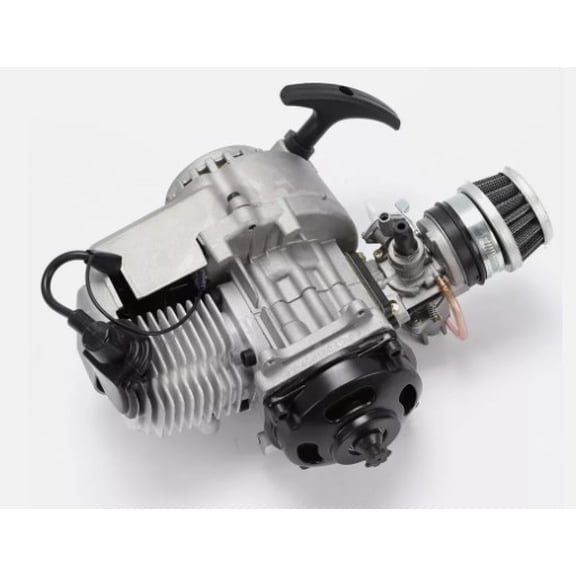 2-Stroke Engine Motor, 49CC 2-Stroke Engine Motor for Mini Motorcycles, Mini Motorcycle Engine