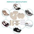 thumbnail image 5 of 14 almohadillas negras para tacones altos, inserciones para el revestimiento del talón, cojines antideslizantes, taloneras para mujeres, plantillas para zapatos Excelente Rendimiento, 5 of 5