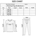 thumbnail image 4 of Magg Men's Thermal Base Layer Long Johns Cotton Blend Top And Bottom Set, 4 of 9