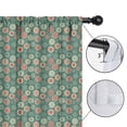 thumbnail image 4 of Blackout Kids Curtains,Green Christmas Floral Pattern Childrens Insulated Curtains Set Of 2,Bedroom Essentials,Toddler Room Decor 42"x54", 4 of 5