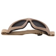 thumbnail image 4 of Gafas De Seguridad, Gafas De Malla De Hierro Tipo Correa Marrón Resistentes A Impactos Plancha De Goma Para PC Con Bolsa De Almacenamiento Para Entrenamiento Al Aire Libre, 4 of 7