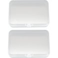 thumbnail image 1 of Boîte de Rangement en Plastique Transparent pour Guitare Électrique Acoustique (Lot de 2), 1 of 5