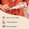 thumbnail image 6 of Finishing Touch Flawless Legs, Electric Razor for Women, Pivoting Head Leg Hair Remover with LED Light for Instant and Painless Leg Hair Removal, 6 of 12