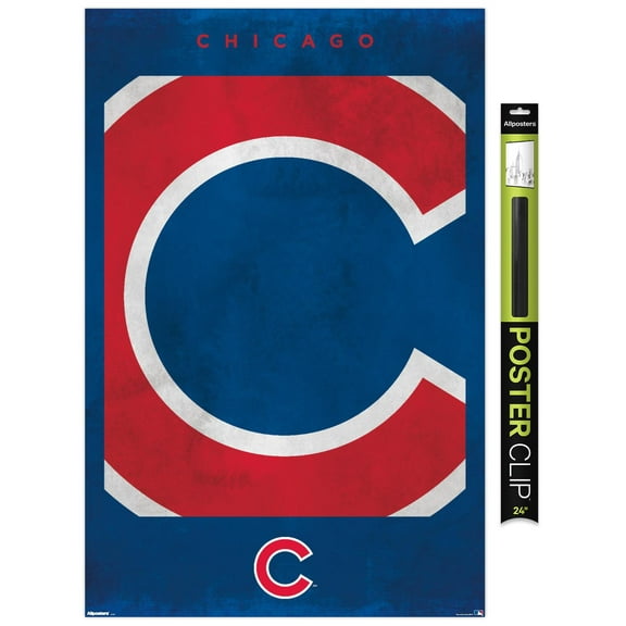 MLB Chicago Cubs - Logo 25 Wall Poster, 22.375" x 34"