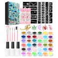 thumbnail image 1 of MAJOR DIJIT Kit de tatuaje con purpurina para cara, cuerpo, uñas, cuerpo Major Dijit  1 equipo, 1 of 7