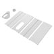 thumbnail image 3 of Kit de ventana de aire acondicionado portátil, ventilación de ventana de aire acondicionado Placa de sellado de aire acondicionado ajustable Kit de sellado de ventana ajustable Construcción robusta, 3 of 14