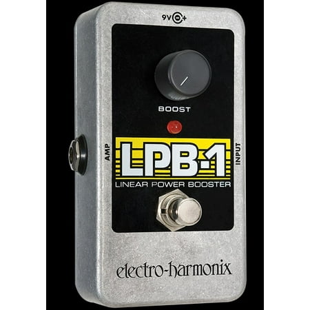 Electro Harmonix LPB-1 Linear Power Booster Preamp Pedal Guitar Boost w/ Battery  Part Number: (Best Guitar Tube Preamp Pedal)