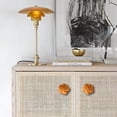 thumbnail image 6 of Gamvdout Cabinet Knobs 2Pcs Plum Blossom Shaped Log Single Hole Drawer Handle Wooden Cabinet Wardrobe Door Children'S Room Solid Wood Handle Beech Copper Foot, 6 of 6