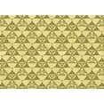 thumbnail image 1 of Ahgly Company Machine Washable Indoor Rectangle Transitional Dark Golden Rod Brown Area Rugs, 5' x 7', 1 of 7