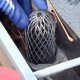 thumbnail image 1 of Protector De Canalón, Colador De Canalón, Bajante De Drenaje De Acero Inoxidable De 17 Cm/6,7 Pulgadas Para El Hogar Antibloqueo ANGGREK Otros, 1 of 8