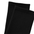 thumbnail image 4 of Kids Cotton Crew Socks Breathable Mid Calf Length Reinforced Heel Toe School Uniform Socks for Boys Girls Everyday Casual Wear Solid Color Multipack, 4 of 5