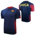 thumbnail image 6 of Icon Sports Official FC Barcelona Ultimate Fan Pack - Unisex Adult - Jacket, T-Shirts, Scarf & Soccer Ball - FCBUFP Navy M, 6 of 9