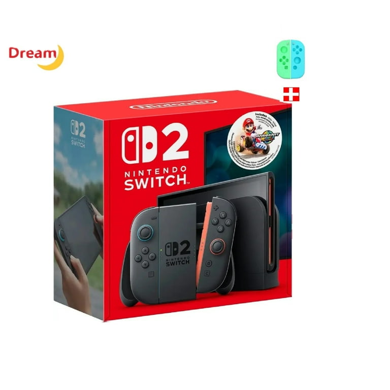 2025 Newest Nintendo Switch™ 2 + Mario Kart™ World Bundle with