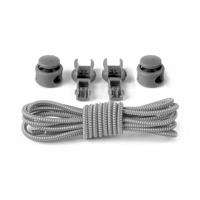 KidPika No Tie Elastic Lock Lace System Lock Shoe Laces Shoelaces