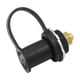 thumbnail image 3 of Conector de terminal de batería de panel pasante perfecl piezas duraderas de mamparo con pernos de aleación 3/8 de pulgada negro, 3 of 8