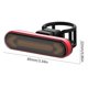 thumbnail image 2 of Luz trasera Bicicleta Señal de giro Recargable Control remoto Luz trasera Roja JShteea Accesorios para bicicletas, 2 of 9