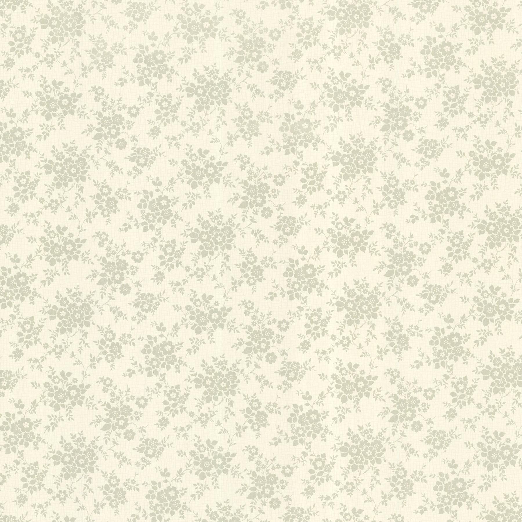 AS Creation Esprit 8 Wallpaper Roll  21in  Delicate Floral Pattern   Grey and Light Blue  RONA