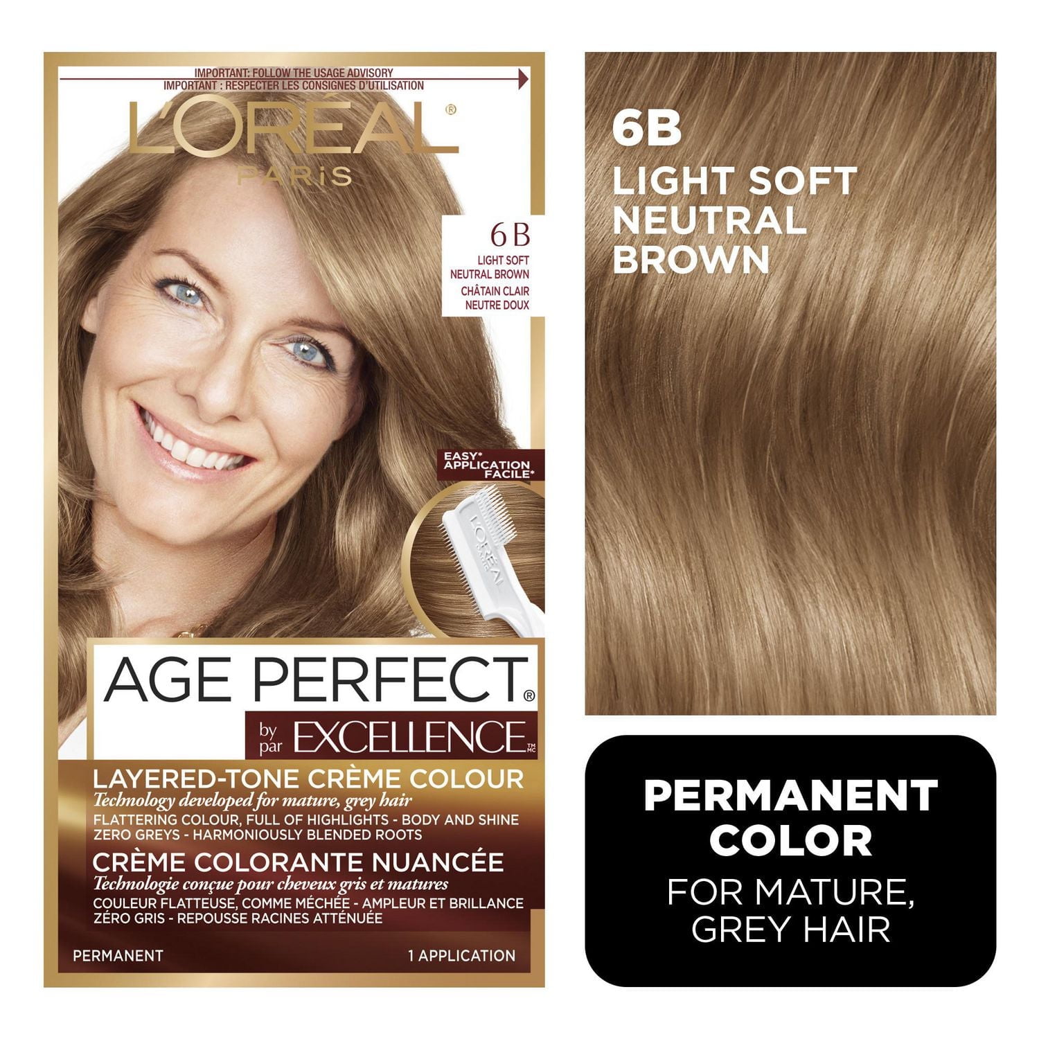 L'Oréal Paris Excellence Age Perfect Coloration, 1 unité 1 unité