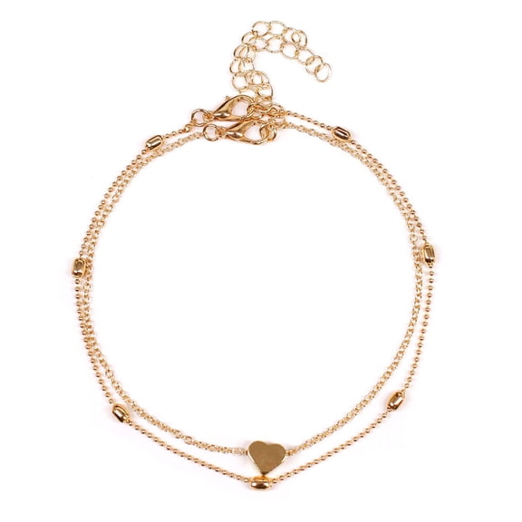 VerPetridure Foot Bracelets For Women Beach Ankle Love Feet Jewelry For Women,Rhinestone Smal Ladies Anklet Beach Ankle Love Foot Jewelry Ladies