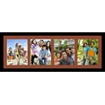 thumbnail image 2 of collage photo frame single mat with 4-8x10 openings and  black frame., 2 of 2