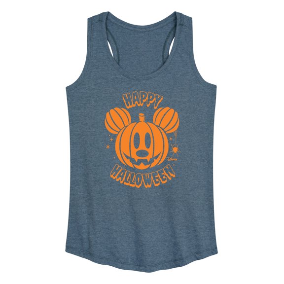 Mickey & Friends - Mickey Pumpkin - Women's Racerback Tank Top